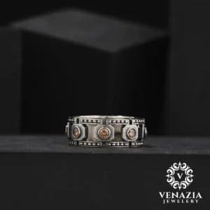 1 Zarif Gümüş Alyans Modeli