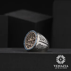 2 Kişi Sevdigiyle Beraberdir Gümüş Yüzük