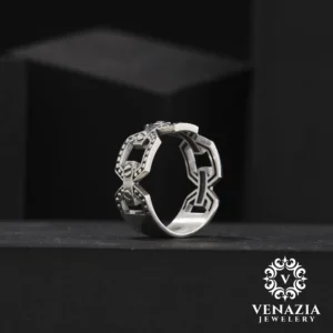 2 Gümüş Erkek Alyans Modeli