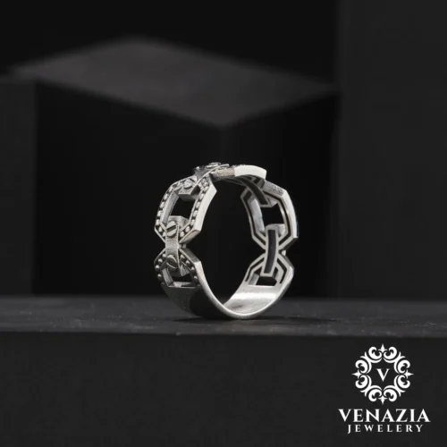 2 Gümüş Erkek Alyans Modeli