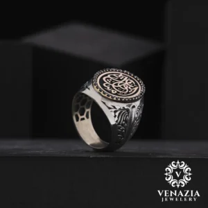 Kördüğüm Gibi Gümüş Yüzük