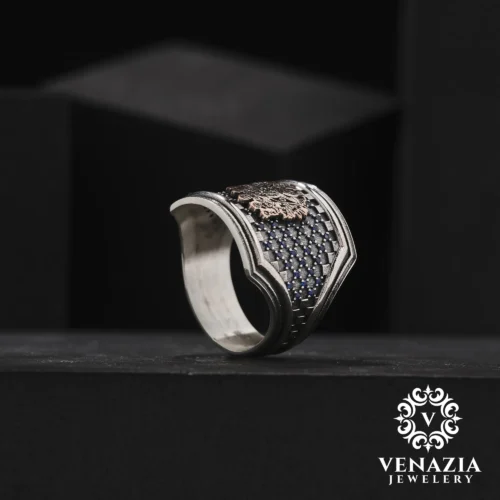 Osmanlı Arması Gümüş Yüzük