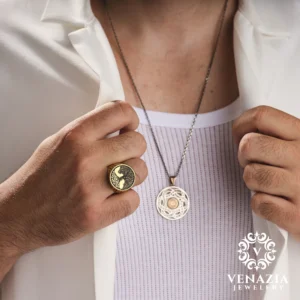 4 Hayat Ağacı Gümüş Yüzük Modeli