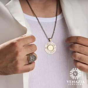 Kördüğüm Gibi Gümüş Yüzük