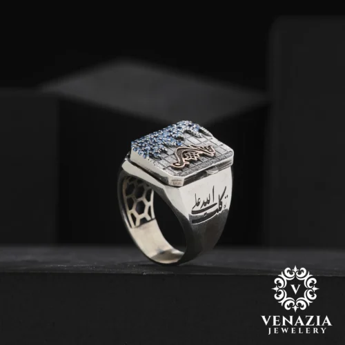 4 Hiç Kapaklı Gümüş Erkek Yüzük Modeli