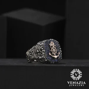 VENAZIA 14 AGUSTOS 20230374 Çapa Gümüş Yüzük