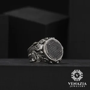 Taşlı Gümüş Yüzük Modeli