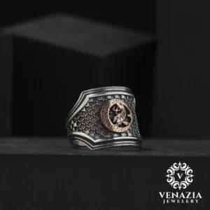 VENAZIA 14 AGUSTOS 20230406 Ay Yıldız Gümüş Yüzük
