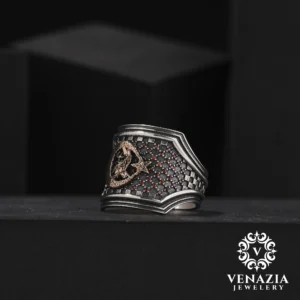 VENAZIA 14 AGUSTOS 20230407 Ay Yıldız Gümüş Yüzük