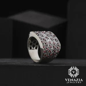 Taşlı Gümüş Yüzük