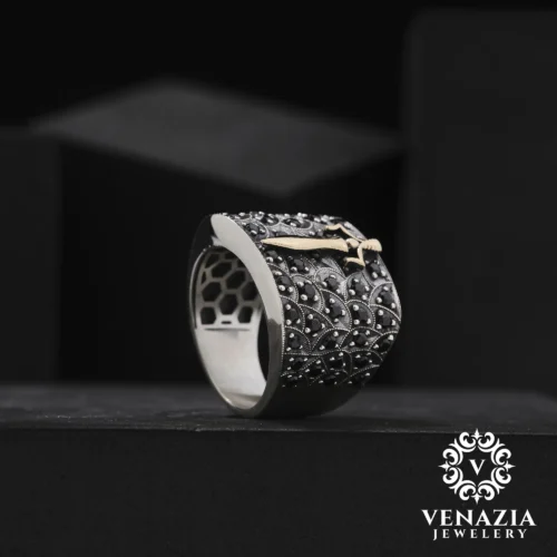 VENAZIA 14 AGUSTOS 20230487 Kılıç Gümüş Yüzük