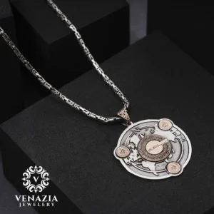 Dualı Gümüş Kolye Modeli