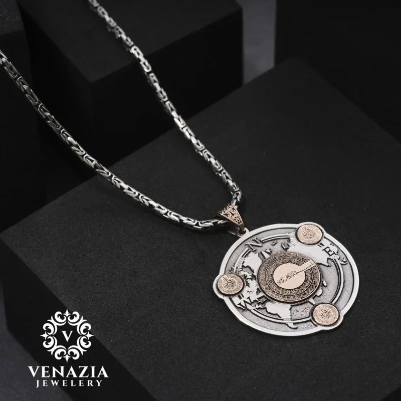 Dualı Gümüş Kolye Modeli