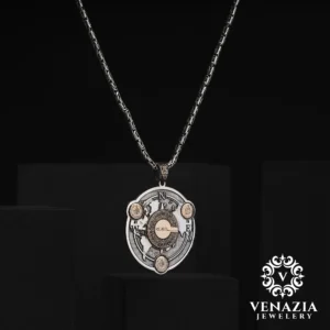 Dualı Gümüş Kolye Modeli