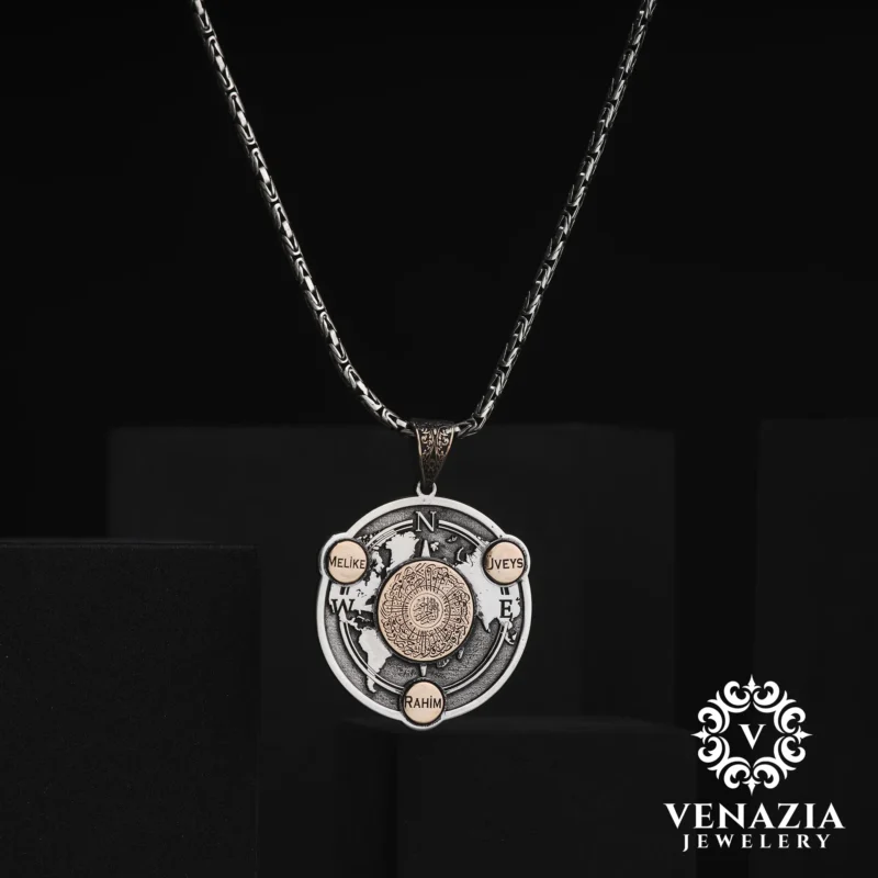 İsimli Gümüş Kolye Modeli