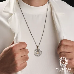 Dualı Gümüş Kolye