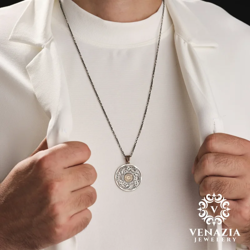 Dualı Gümüş Kolye