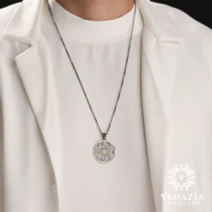 Dualı Gümüş Kolye