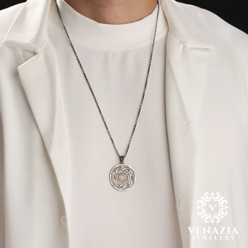 Dualı Gümüş Kolye