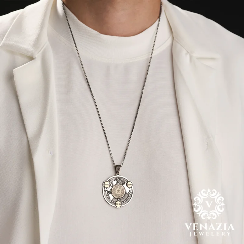 İsimli Gümüş Kolye Modeli