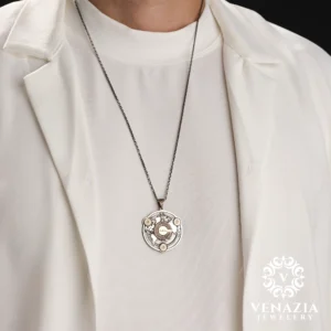 Dualı Gümüş Kolye Modeli