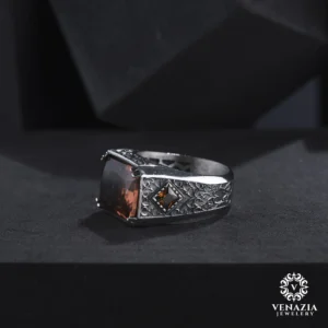 Taşlı Gümüş Yüzük Modeli