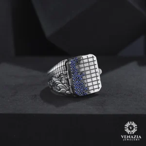 Kapaklı Gümüş Yüzük Modeli