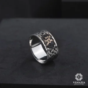 VeNAZIA 30-10-20232795 copy Gümüş Erkek Alyans Modeli