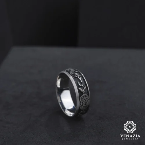 VeNAZIA 30-10-20232838 copy Gümüş Erkek Alyans Modeli