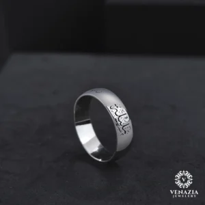 Eşlere Özel Gümüş Alyans Modeli