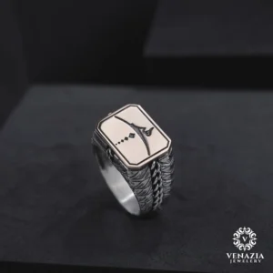 Hiç Modeli Gümüş Erkek Yüzük Modeli