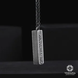 VeNAZIA 30-10-20232976 copy Eşlere Özel Dualı Gümüş Kolye Modeli