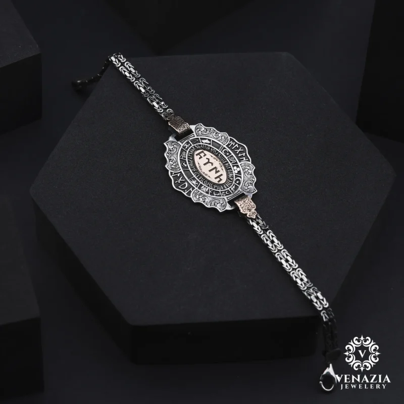 Gümüş Erkek Bileklik Modeli