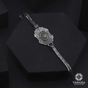 Aslan Gümüş Bileklik Modeli