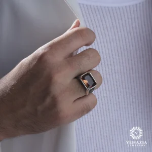 Taşlı Gümüş Yüzük Modeli