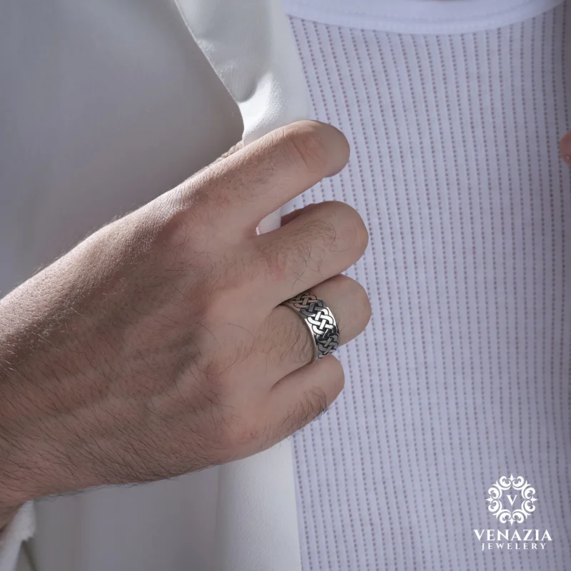 VeNAZIA 30-10-20233068 copy Eşlere Özel Gümüş Alyans Modeli