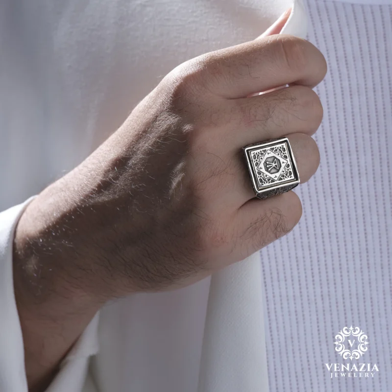 VeNAZIA 30-10-20233102 copy Türk Gümüş Yüzük Modeli