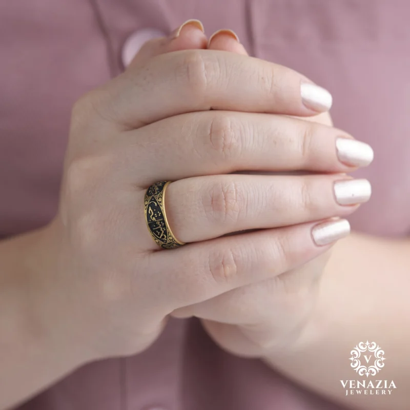 Eşlere Özel Gümüş Alyans Modeli