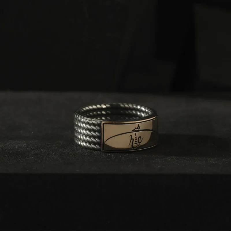 VENAZIA- KASIM-202533209 copy Hiç Gümüş Erkek Yüzük Modeli