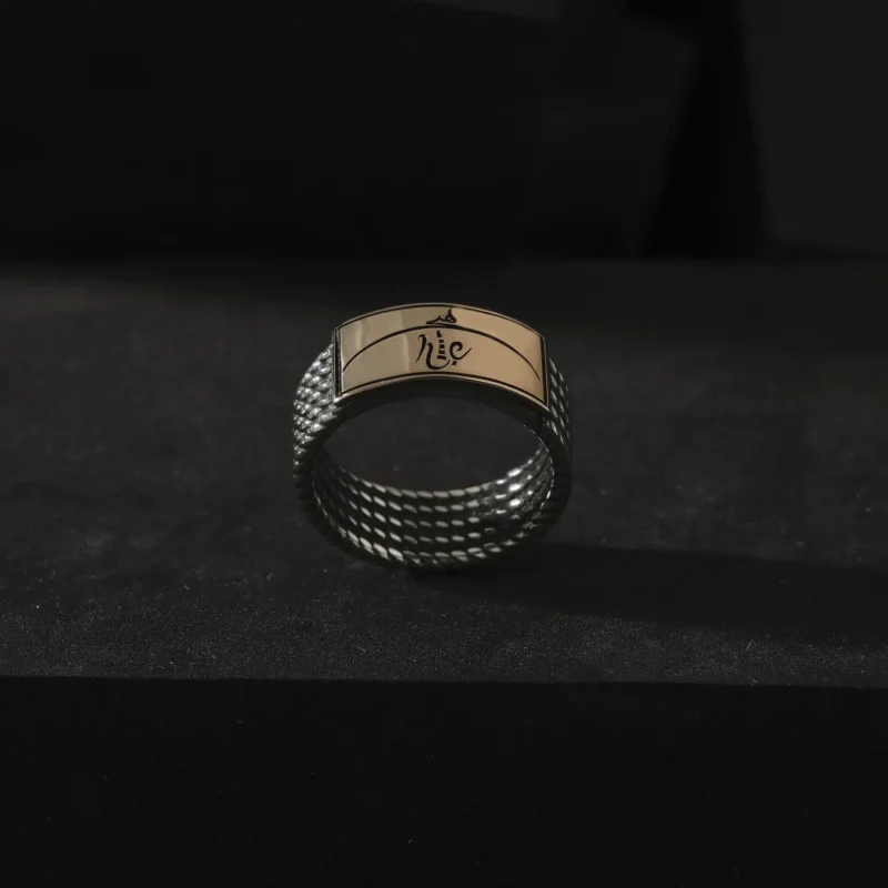 VENAZIA- KASIM-202533225 copy Hiç Gümüş Erkek Yüzük Modeli