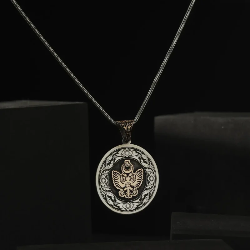 Türk Devletleri Gümüş Madalyon Modeli