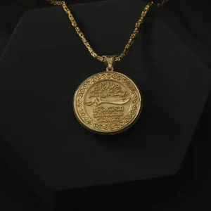 VENAZIA- KASIM-202533299 copy Aslan Figürlü Zülfikarlı Gümüş Madalyon