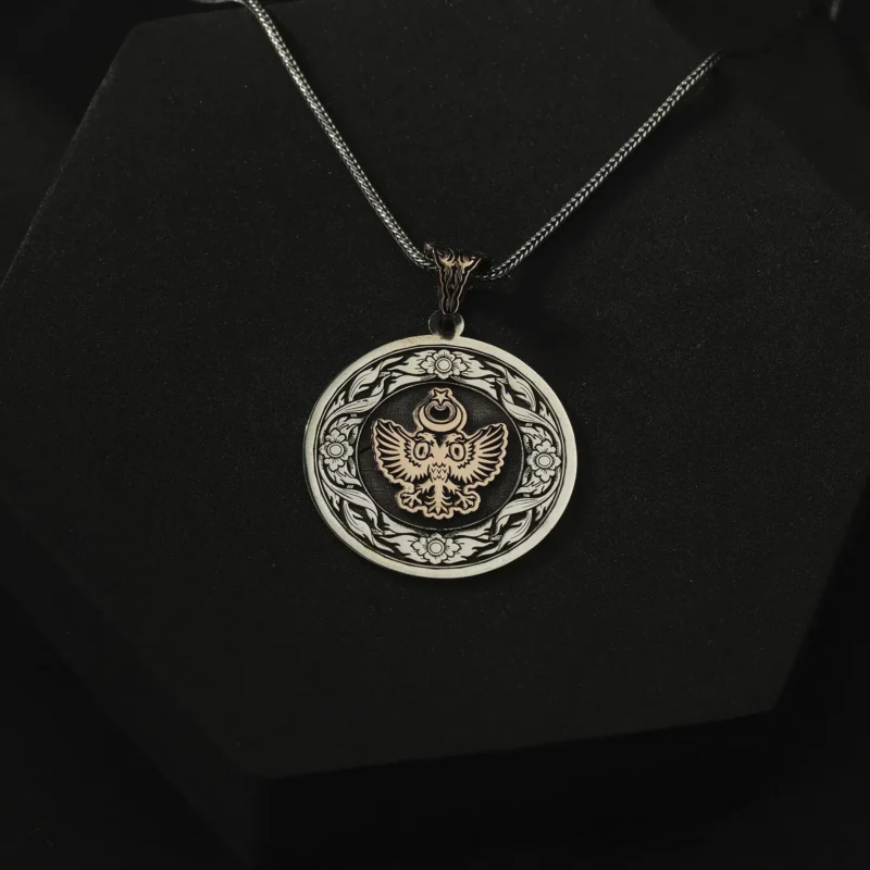 Türk Devletleri Gümüş Madalyon Modeli