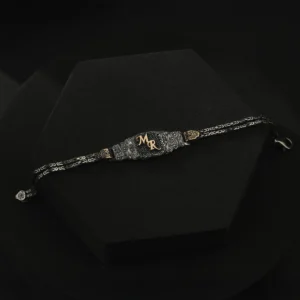 Eşlere Özel Harfli Bileklik Yüzük Set