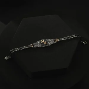 Eşlere Özel Harfli Gümüş Bileklik