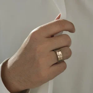 VENAZIA- KASIM-202533318 copy Hiç Gümüş Erkek Yüzük Modeli