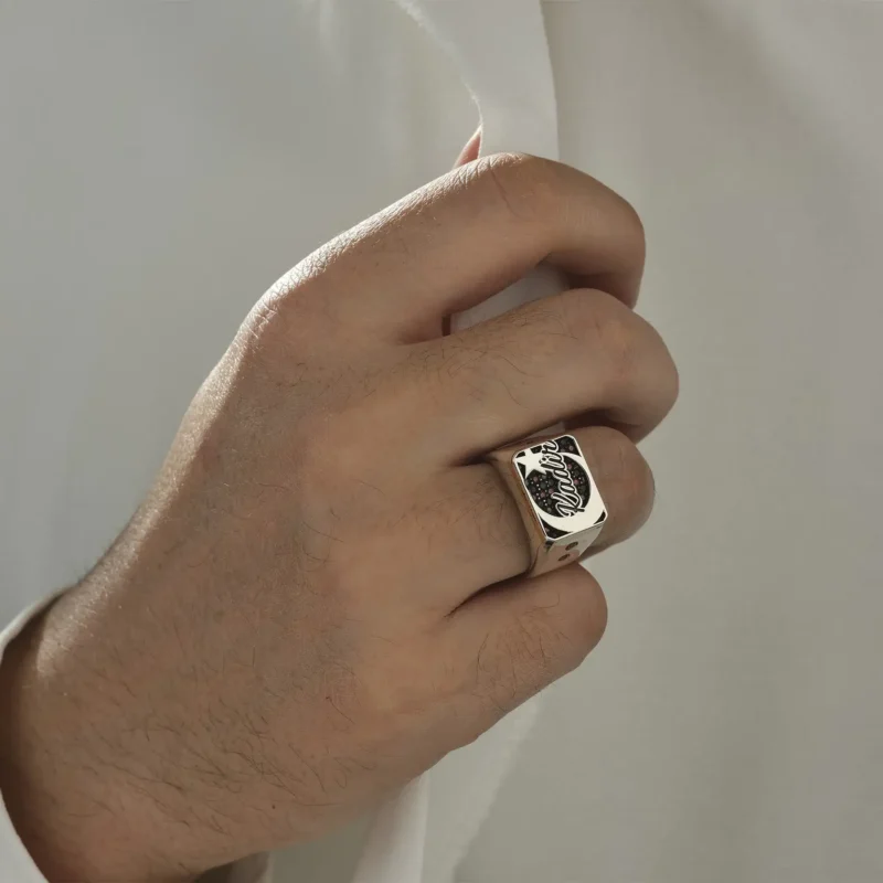 Ay Yıldız Vatan  Gümüş Yüzük