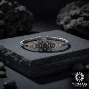 Ay Yıldız Gümüş Erkek Bileklik Modeli