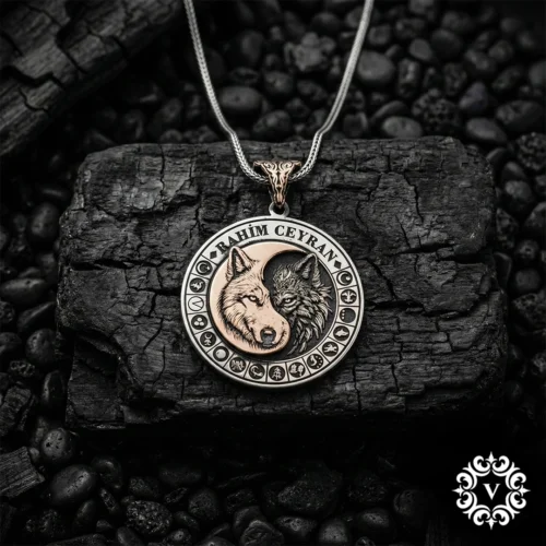 1 Kurt Ve Aslan Gümüş Madalyon Modeli