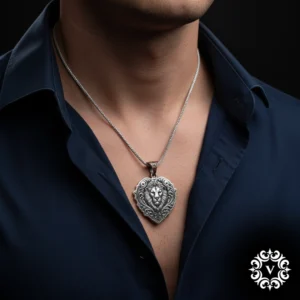 1 Aslan Gümüş Madalyon Modeli